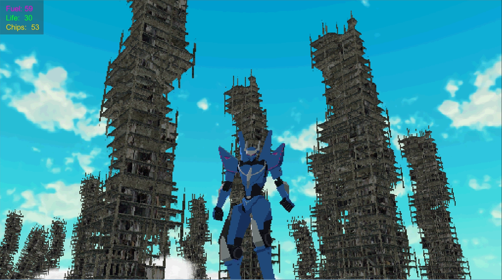picture of the title screen of Kubus